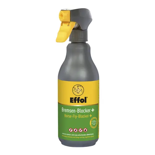 En grå flaska flugspray