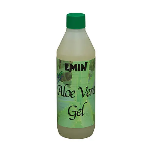 Ett aloe vera gel som används för hästar