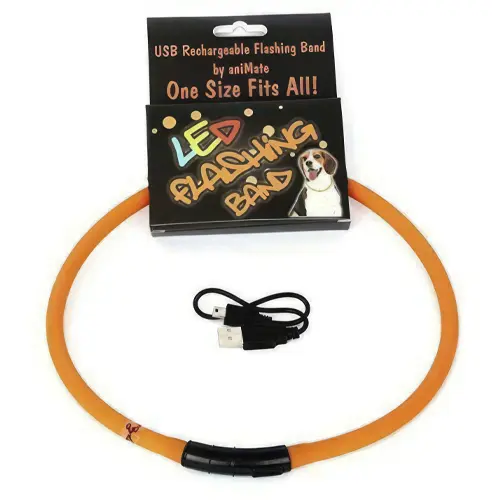 aniMate LED-hundhalsband