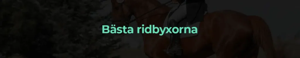 Bästa ridbyxorna