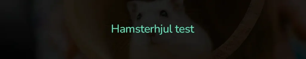Hamsterhjul test