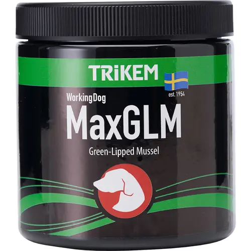 Trikem MaxGLM gr&ouml;nl&auml;ppad mussla hund