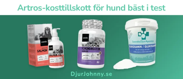 Artros-kosttillskott för hund bäst i test