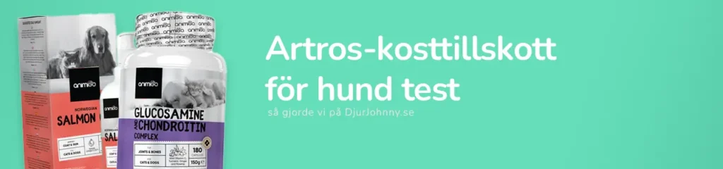 Artros-kosttillskott för hund test